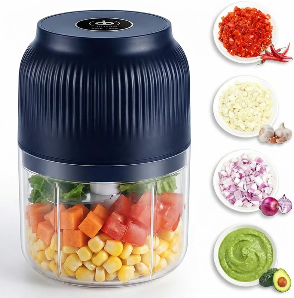 Electric Vegetable Chopper – LuxeLayerCo